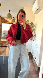 BOMBER MOSS ROJA