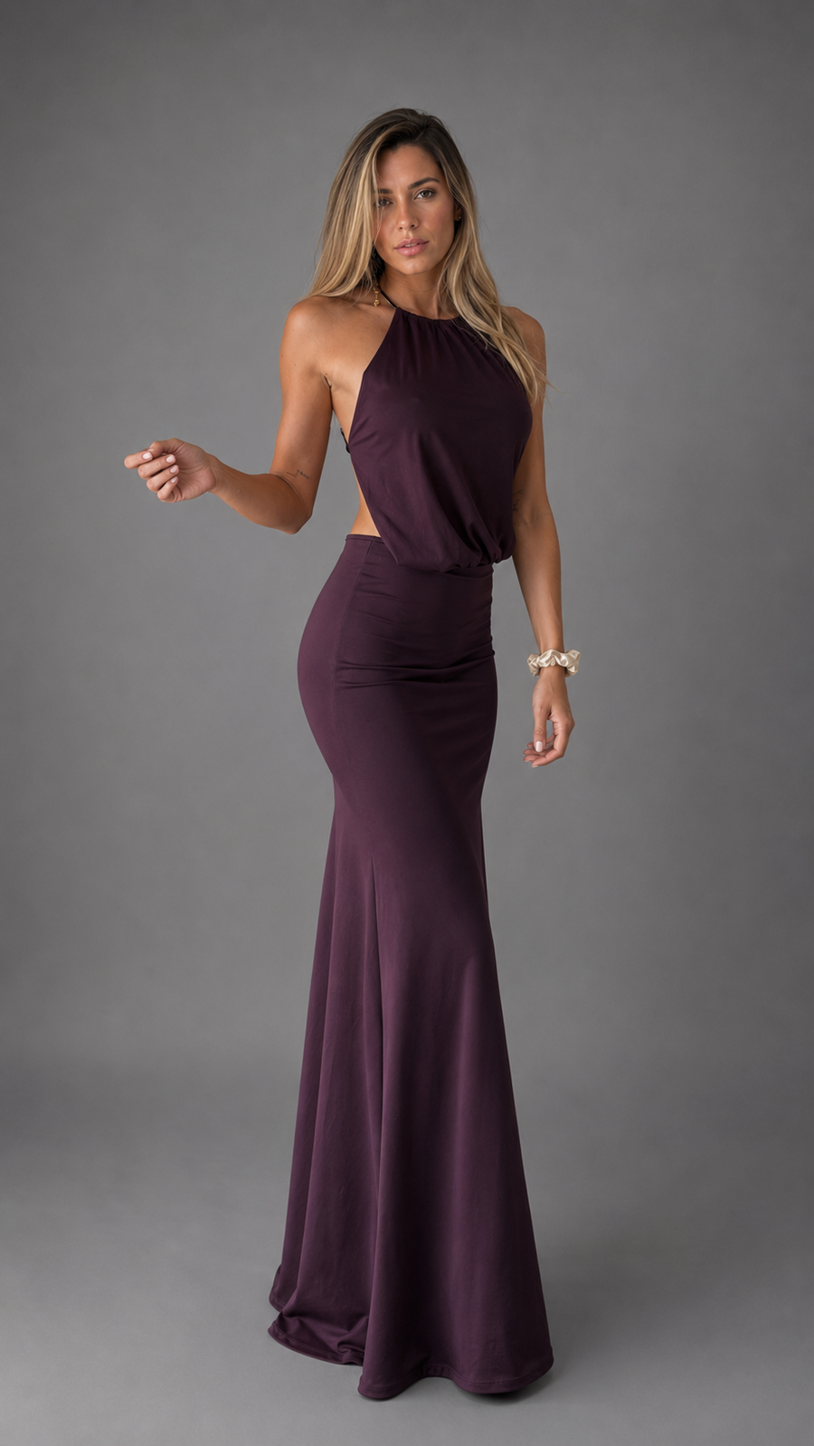 VESTIDO NOELIA MORADO