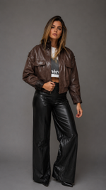 CHAQUETA MÓNACO CAFÉ
