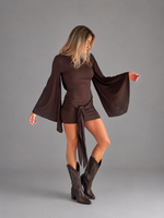 VESTIDO ANTONIETA CAFÉ