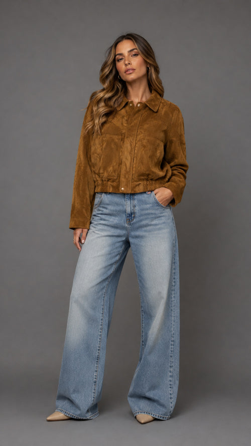 CHAQUETA GAMUZA