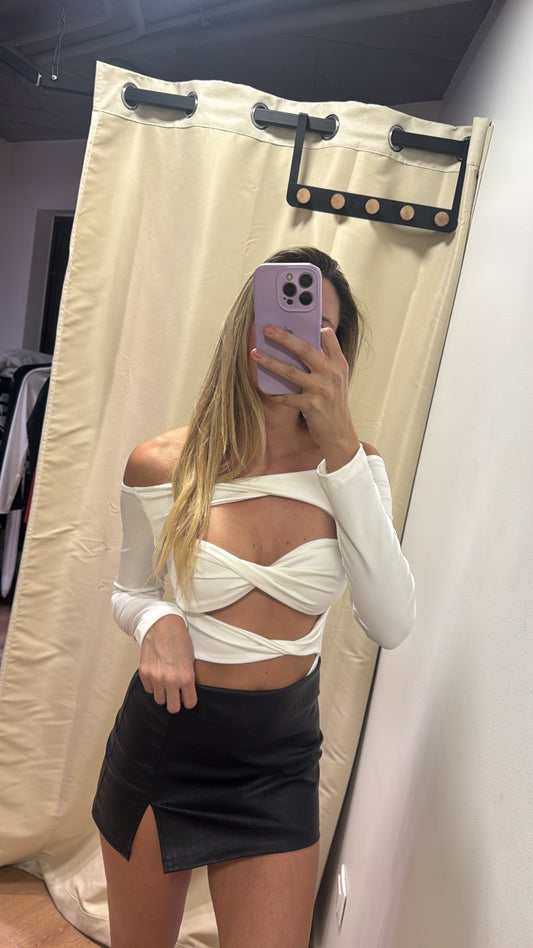 BODY BLANCO STRAPLESS