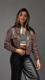 CHAQUETA MÓNACO CAFÉ