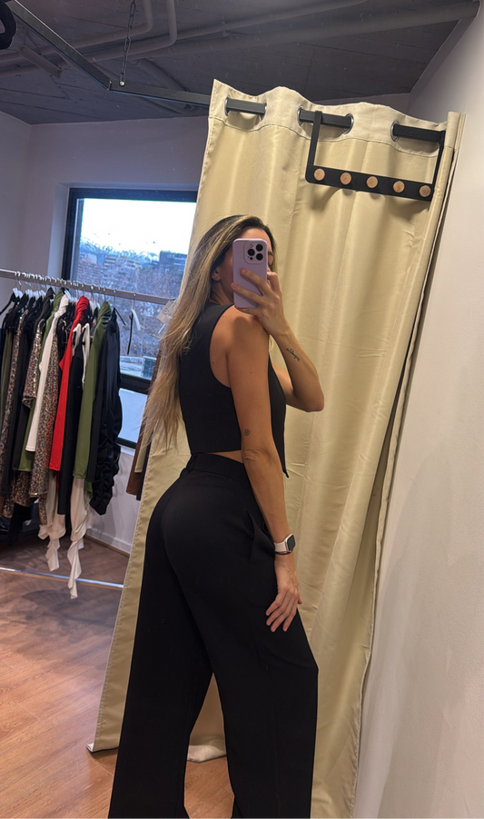 SACO SASTRERO NEGRO