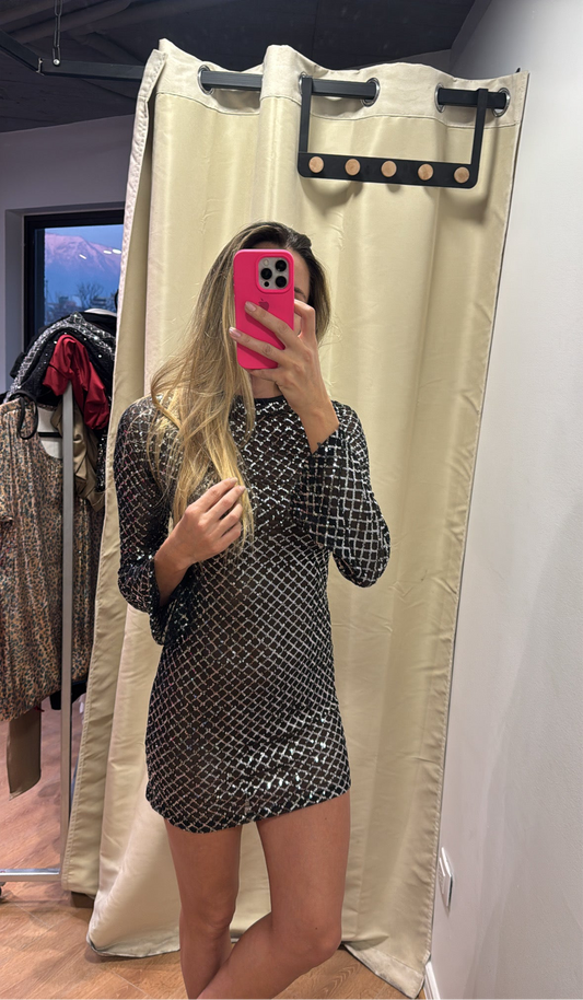 VESTIDO LENTEJUELAS