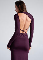 VESTIDO ATENEA BURDEO
