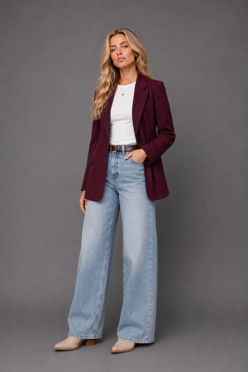 BLAZER BORDO