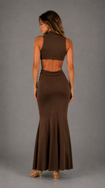 VESTIDO CHOCOLATE