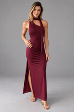 VESTIDO BORDO