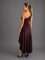 VESTIDO ATTENEA CHCOLATE