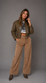 CHAQUETA MÓNACO VERDE MILITAR