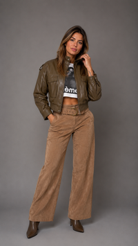 CHAQUETA MÓNACO VERDE MILITAR